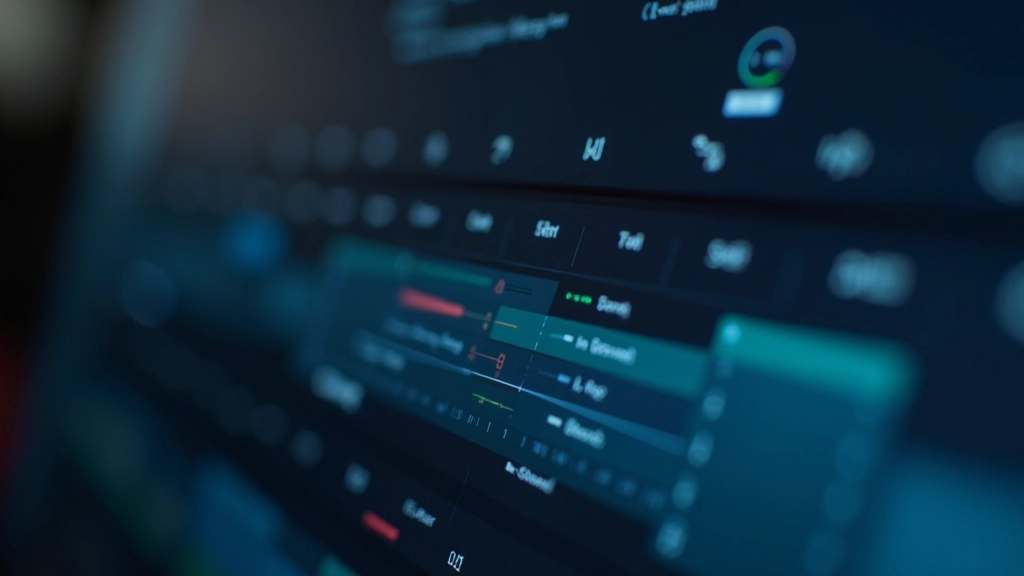 Animation timeline in motion design software showing keyframes and timing
