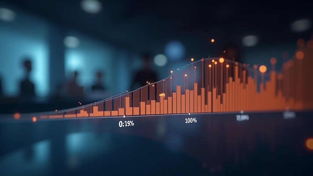 Animation timeline visualization showing keyframe percentages from 0% to 100% with transition curves
