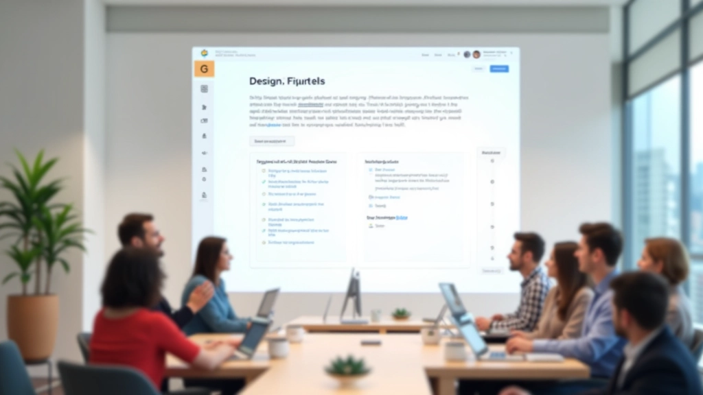 Brand guidelines document showcasing design system with animated components