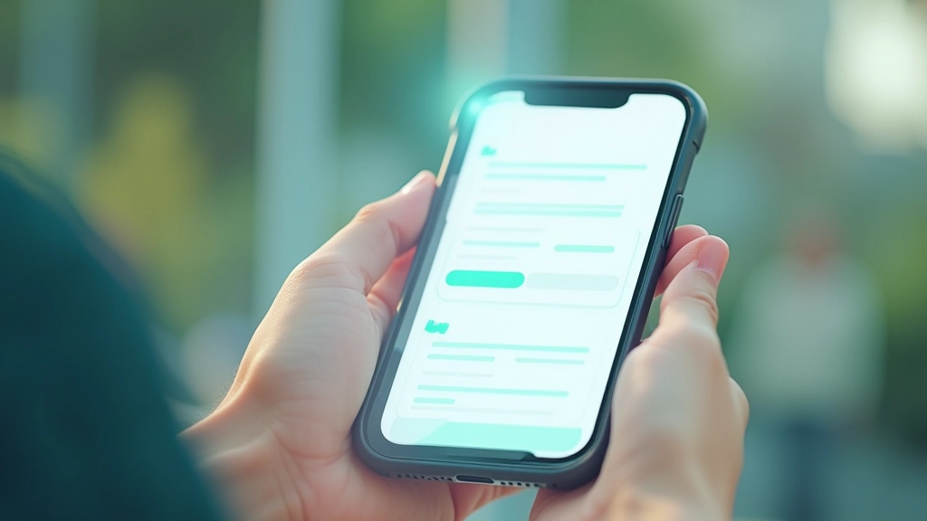 Mobile app interface showing staggered animation sequences