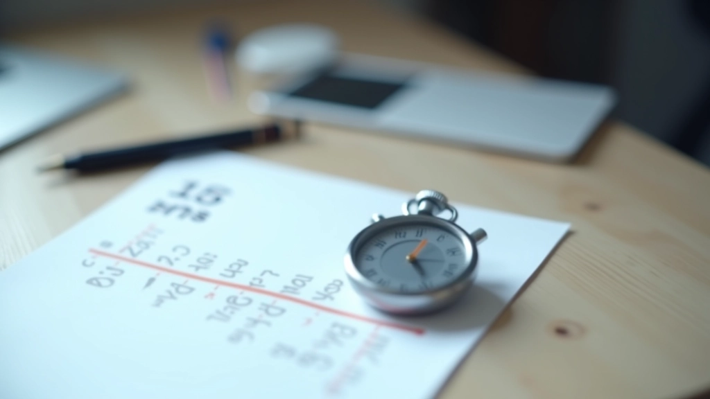 Stopwatch and animation timeline showing millisecond measurements for interaction timing